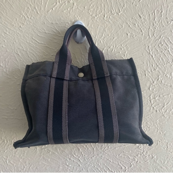 Hermes Handbags - HERMÈS HERLINE TOTE IN SHADES OF ASH